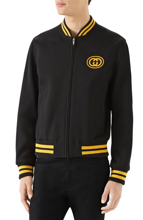 gucci varsity jacket men's